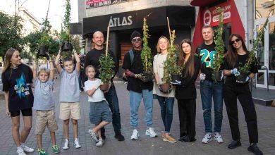 Kalush Orchestra та Олена Тополя (ALYOSHA) разом з клубом ATLAS озеленюють Київ